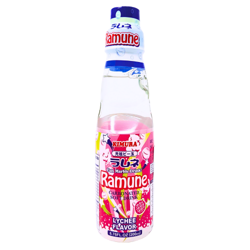 ギャラリービューアに画像を読み込む、Kimura Ramune - Lychee (Carbonated Soft Drink)-日本波子汽水-荔枝味-200ml-DRIKI103