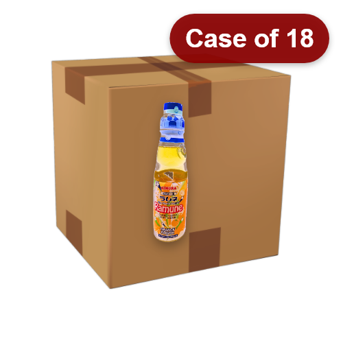Load image into Gallery viewer, Kimura Ramune - Orange (Carbonated Soft Drink)-日本波子汽水-橙味-200ml-DRIKI107-18