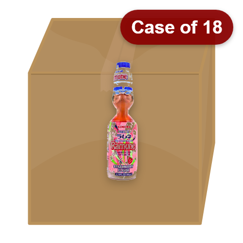 갤러리 뷰어에 이미지 로드, Kimura Ramune - Strawberry (Carbonated Soft Drink)-日本波子汽水-草莓味-200ml-DRIKI101-18