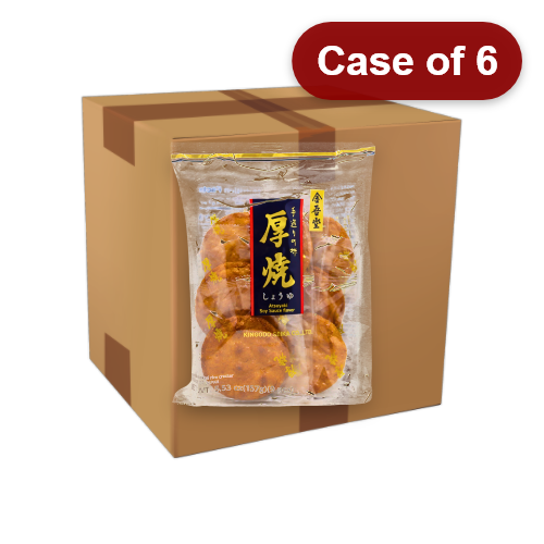 Load image into Gallery viewer, Kingodo Atsuyaki Senbei Soy Sauce Flavour-Kingodo金吾堂厚燒仙貝-157g-BISKI101-6