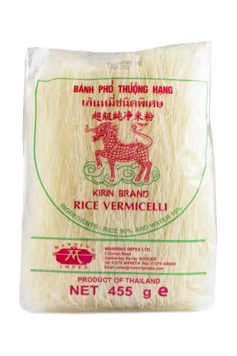 Load image into Gallery viewer, Kirin Rice Vermicelli-麒麟超級純淨米粉-455g-NOO307