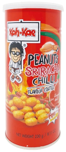 Load image into Gallery viewer, Koh Kae Coated Peanuts - Siracha Chilli-大哥泰式是拉差辣味花生豆-240g-PNUT427