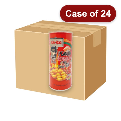 Load image into Gallery viewer, Koh Kae Coated Peanuts - Siracha Chilli-大哥泰式是拉差辣味花生豆-240g-PNUT427-24