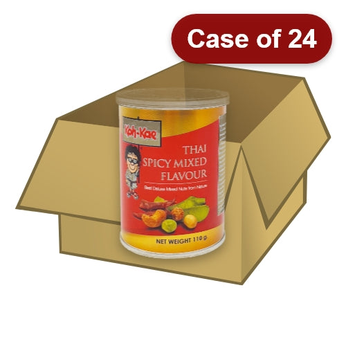 Load image into Gallery viewer, Koh Kae Thai Spicy Mixed Nuts-大哥泰式辣味雜豆仁-110g-PNUT501-24