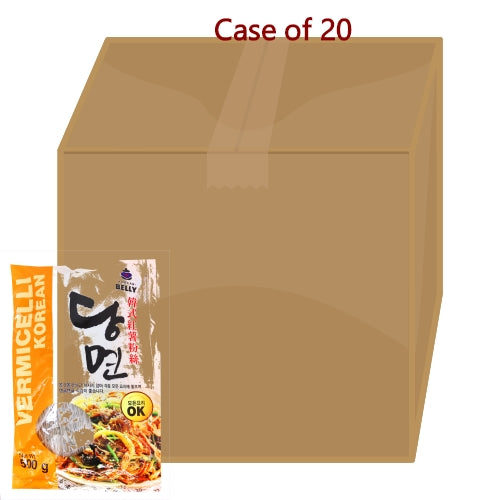 Load image into Gallery viewer, Korean Belly Korean Vermicelli (Sweet Potato)-韓式紅薯粉絲-500g-DNOOKB202-20
