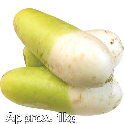 Load image into Gallery viewer, Korean Radish (Mooli)-新鮮韓國蘿蔔-1kg-FVEG238-1000