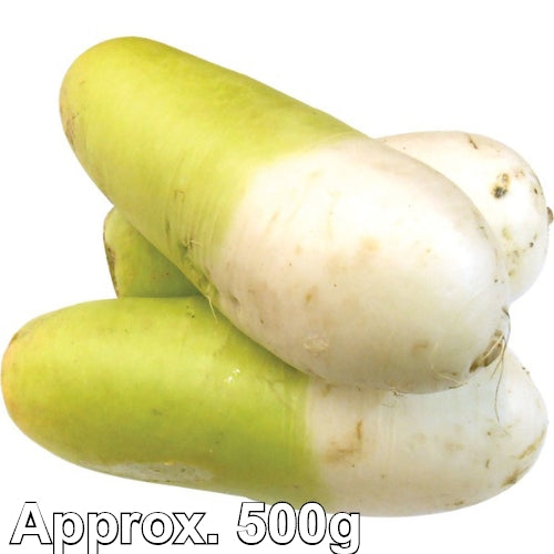 Load image into Gallery viewer, Korean Radish (Mooli)-新鮮韓國蘿蔔-1kg-FVEG238-500