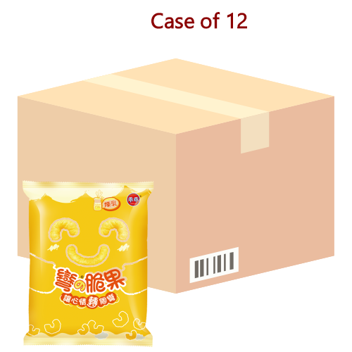 โหลดรูปภาพเข้าสู่ตัวดูแกลเลอรี, Kuai Kuai Corn Snacks - Condense Milk-乖乖彎的脆果-煉乳-52g-SNACKK301-12