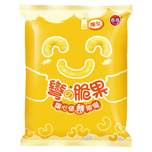 갤러리 뷰어에 이미지 로드, Kuai Kuai Corn Snacks - Condense Milk-乖乖彎的脆果-煉乳-52g-SNACKK301