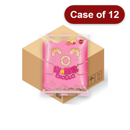 ギャラリービューアに画像を読み込む、Kuai Kuai Corn Snacks - Strawberry-乖乖彎的脆果-草莓-52g-SNACKK302-12