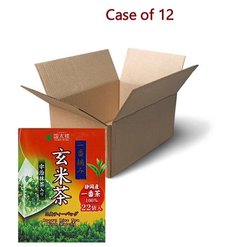 โหลดรูปภาพเข้าสู่ตัวดูแกลเลอรี, Kunitaro Brown Rice Tea with Matcha (Pyramid Tea Bags) - Genmai Cha-國太樓宇治抹茶玄米茶(三角茶包)-22_1_8g-TEA418-12