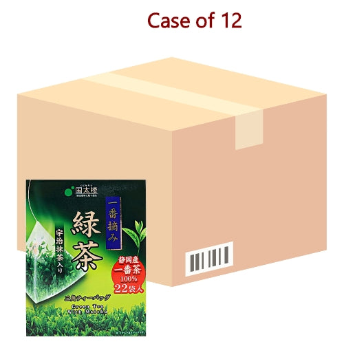 将图像加载到图库查看器中, Kunitaro Green Tea with Matcha - Pyramid Tea Bags-國太樓宇治抹茶綠茶(三角茶包)-22_1_8g-TEA416-12