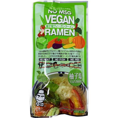 Load image into Gallery viewer, Kurata Vegan Ramen - Yuzushio-日本倉田純素食拉麵 - 柚子鹽-236g-INKU102