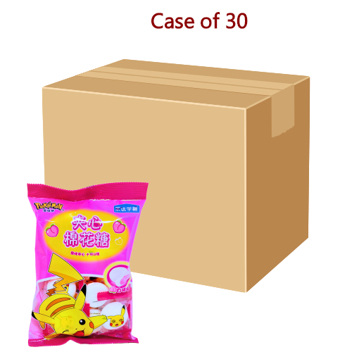Load image into Gallery viewer, LDXT White Peach Marshmallows-樂達學糖白桃味夾心棉花糖-80g-CANLDXT102-30