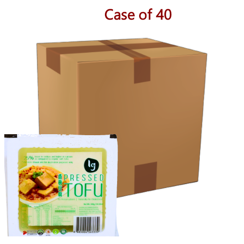 Load image into Gallery viewer, LG Pressed Tofu-板豆腐-300g-TOFU133-40