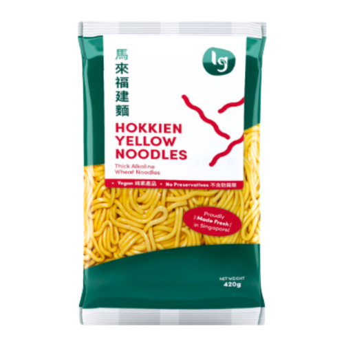 Load image into Gallery viewer, LG Yellow Noodles-熟麵(油麵)-420g-FNOOLG104