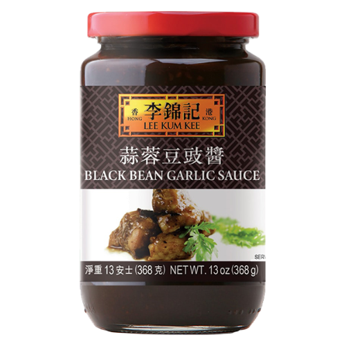Tải hình ảnh vào trình xem Thư viện, LKK Black Bean Garlic Sauce-李錦記蒜蓉豆豉醬-368g-SAUL106