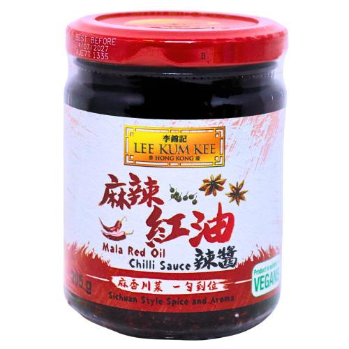 Load image into Gallery viewer, LKK Mala Red Oil Chilli Sauce-李錦記麻辣紅油辣醬-205g-CHILKK109