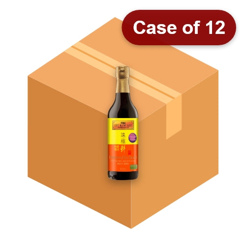 Load image into Gallery viewer, LKK Seasoned Soy Sauce-李錦記味极鮮特級醬油-500ml-SOY264-12