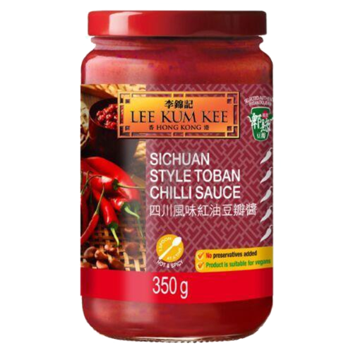 ギャラリービューアに画像を読み込む、LKK Sichuan Toban Chilli Sauce-李錦記四川紅油豆瓣醬-350g-SAUL146