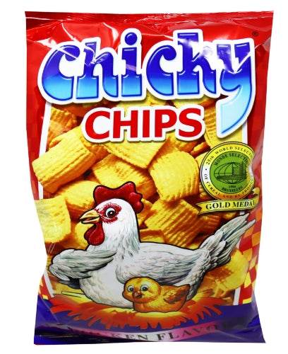 ギャラリービューアに画像を読み込む、Lala Chicky Chips-菲律賓雞味木薯脆片-100g-SNACLA501