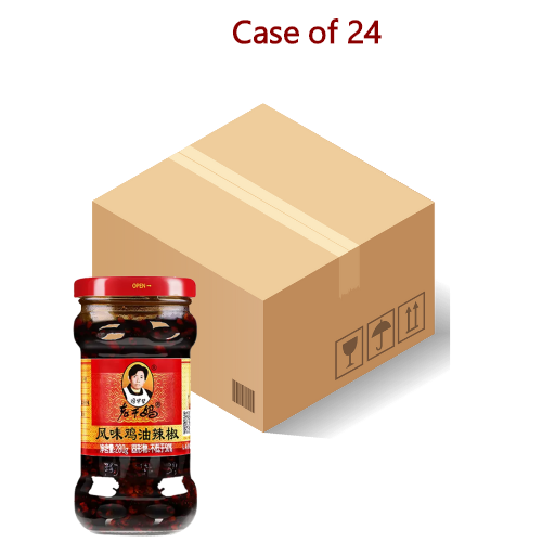 โหลดรูปภาพเข้าสู่ตัวดูแกลเลอรี, LaoGanMa Chilli Oil with Chicken Flavour-老干媽風味雞油辣椒-280g-CHILGM104-24