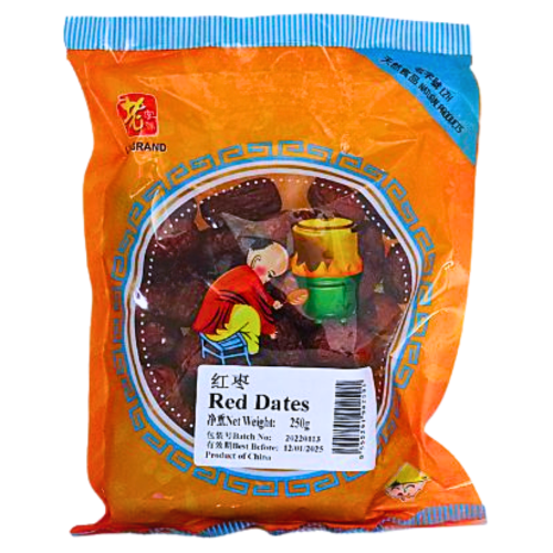 Tải hình ảnh vào trình xem Thư viện, Lao Zi Hao Red Dates (with Stone)-老字號紅棗(有核)-250g-SOUPLCH102