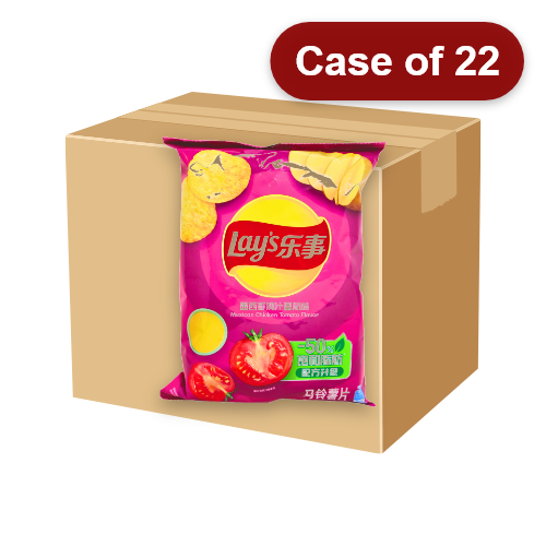 갤러리 뷰어에 이미지 로드, Lay's Potato Crisps - Mexican Tomato Chicken-樂事薯片-墨西哥雞汁番茄味-70g-SNACLA105-22