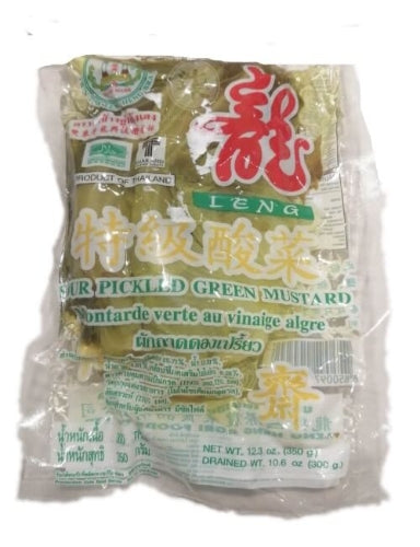Load image into Gallery viewer, Leng Heng Sour Pickled Green Mustard-龍興特級酸菜-350g-PRE304