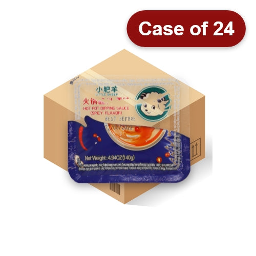 갤러리 뷰어에 이미지 로드, Little Sheep Hot Pot Dipping Sauce - Hot-小肥羊火鍋蘸料-香辣(盒装)-140g-STK166-24
