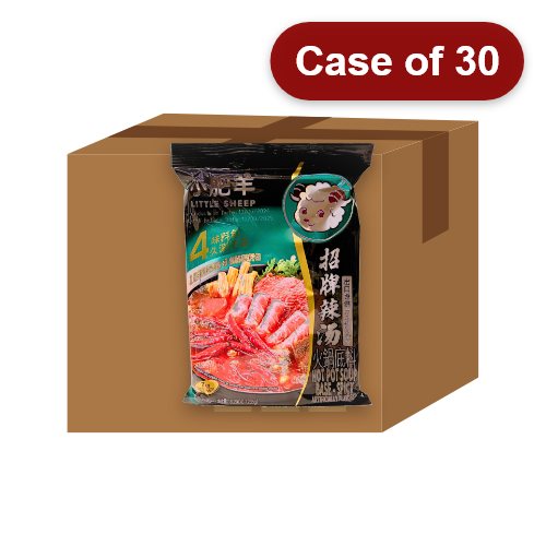 ギャラリービューアに画像を読み込む、Little Sheep Hot Pot Soup Base - Hot-小肥羊火鍋湯料(辣湯)-235g-STK102-30