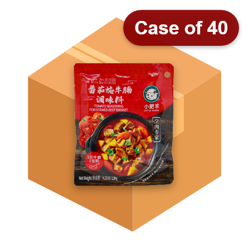 ギャラリービューアに画像を読み込む、Little Sheep Stewed Tomato Beef Seasoning-小肥羊番茄燉牛腩風味調味料-120g-SEA379-40