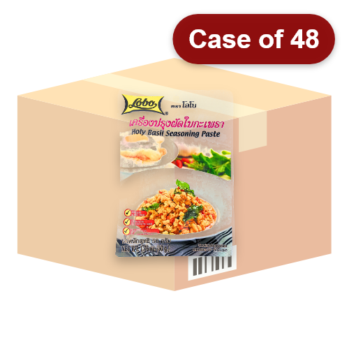 Load image into Gallery viewer, Lobo Holy Basil Seasoning Paste-泰國香葉調味醬-50g-PASTE530-48