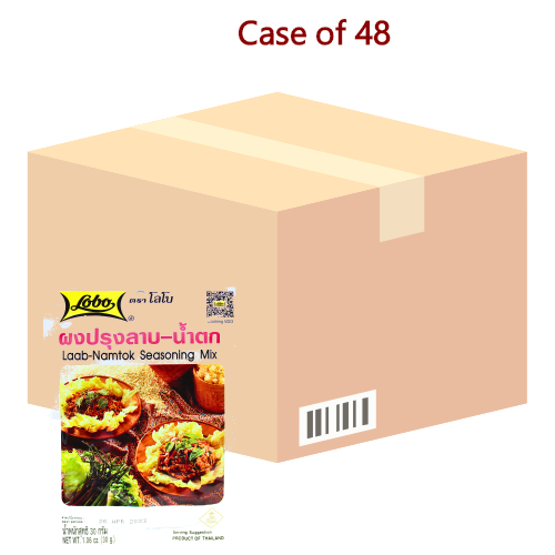 Load image into Gallery viewer, Lobo Laab-Namtok Seasoning Mix-拉帕南德(肉類)調味料-30g-SEA122-48