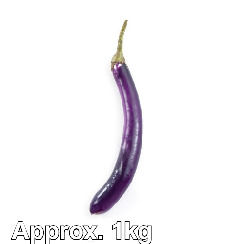Load image into Gallery viewer, Long Aubergine-新鮮長茄子 (Produce of Dominica)-1kg-FVEG323-1000