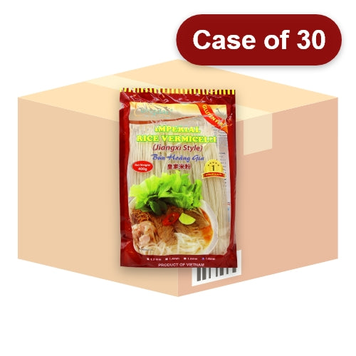 Load image into Gallery viewer, Longdan 1.8mm Imperial Jiangxi Style Rice Vermicelli-皇家米粉(特粗江西)-400g-NOO334-30