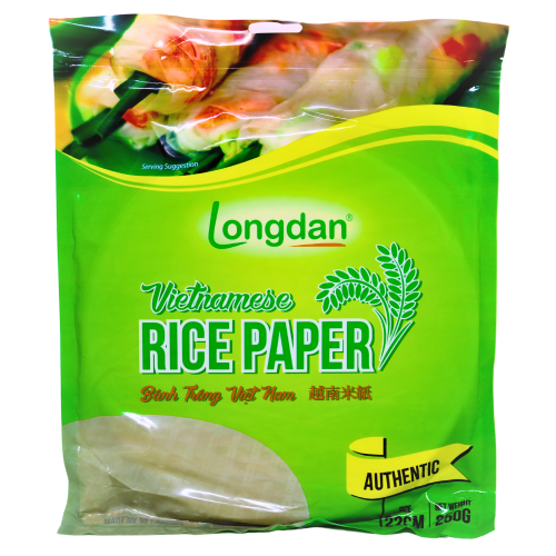 Load image into Gallery viewer, Longdan Rice Paper 22cm (250g)-8.5"泰式米紙-250g-WRAP523A