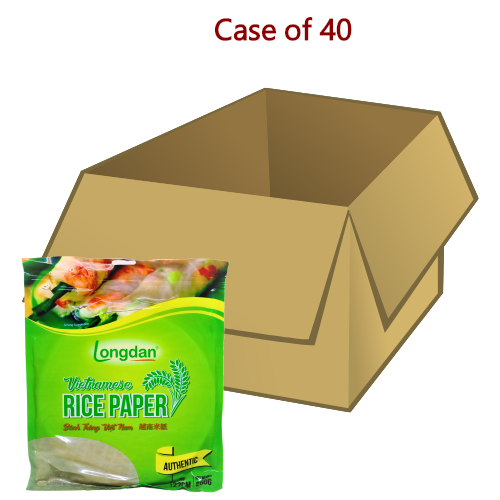 Load image into Gallery viewer, Longdan Rice Paper 22cm (250g)-8.5"泰式米紙-250g-WRAP523A-40