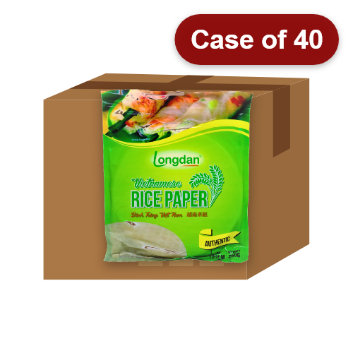Load image into Gallery viewer, Longdan Rice Paper 22cm (250g)-8.5"泰式米紙-250g-WRAP523A-40