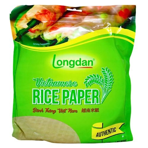 Load image into Gallery viewer, Longdan Rice Paper 22cm 500g-8.5"泰式米紙-500g-WRAP523