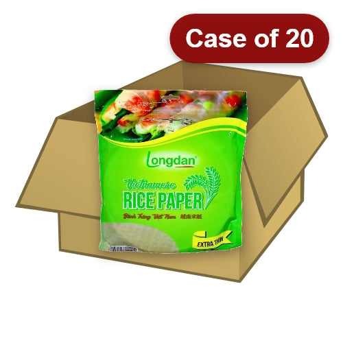 Load image into Gallery viewer, Longdan Rice Paper 22cm Extra Thin-8.5"泰式米紙-超薄-500g-WRAP524-20