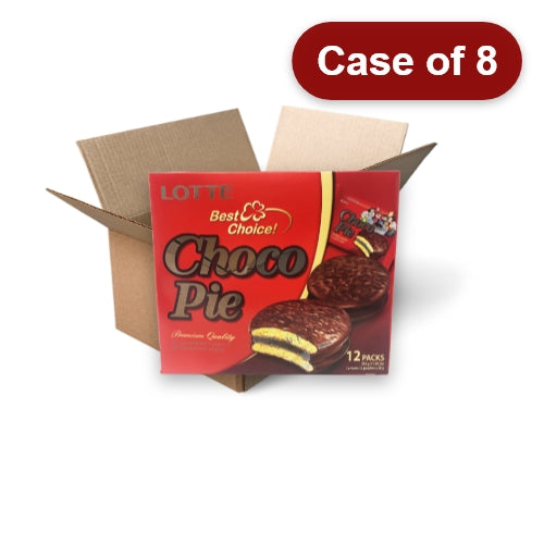 Load image into Gallery viewer, Lotte Choco Pie (12)-樂天巧克力派-12_28g-SNACLO103-8