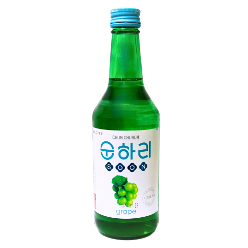 โหลดรูปภาพเข้าสู่ตัวดูแกลเลอรี, Lotte Chum Churum Soju - Grape-韓國樂天燒酒-葡萄-360ml-SOJU154