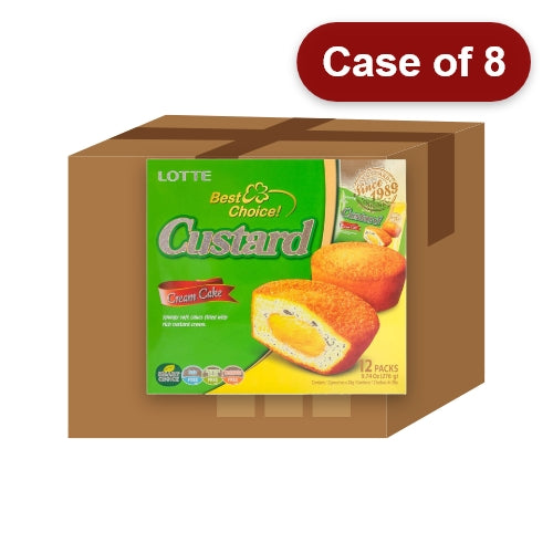 ギャラリービューアに画像を読み込む、Lotte Custard Cream Cakes (12)-樂天奶皇蛋糕-12_23g-SNACLO100-8