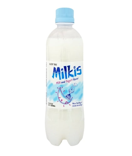 갤러리 뷰어에 이미지 로드, Lotte Milkis Milk Soda - Original-樂天牛奶蘇打汽水-原味-500ml-DRILO205