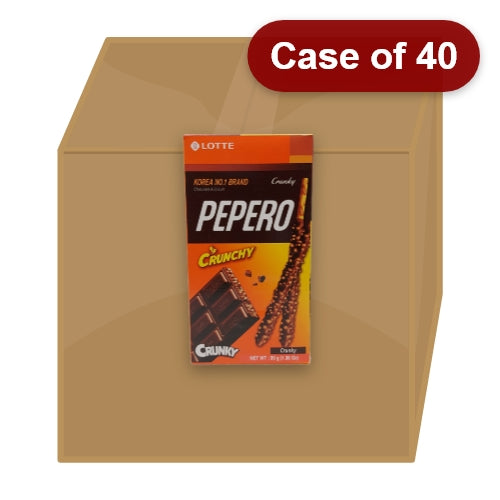 Load image into Gallery viewer, Lotte Pepero Crunky Stick Biscuit-樂天脆朱古力棒-32g-BISLO115-40
