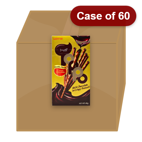 Load image into Gallery viewer, Lotte Toppo Pretzel Stick - Cacao Chocolate-樂天Toppo濃郁巧克力夾心棒-40g-BISLO181-60