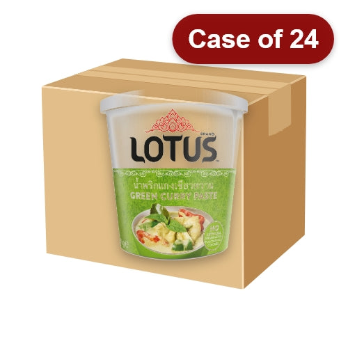 Load image into Gallery viewer, Lotus Green Curry Paste-泰式青咖喱醬-400g-CUR241-24