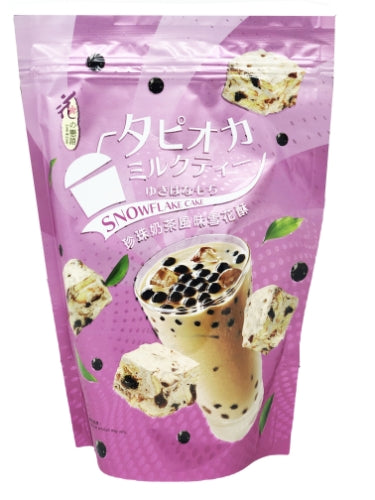 갤러리 뷰어에 이미지 로드, Love Flower Snowflake Cake - Pearl Milk Tea-花の戀雪花酥-珍珠奶茶味-96g-SNACLF107