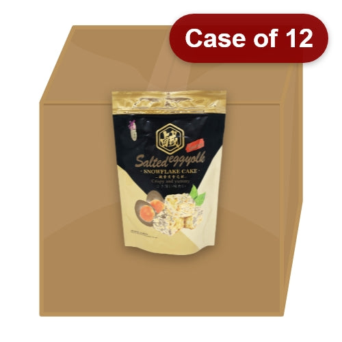 Load image into Gallery viewer, Love Flower Snowflake Cake - Salted Egg Yolk-花の戀雪花酥-鹹蛋黃味-72g-SNACLF106-12